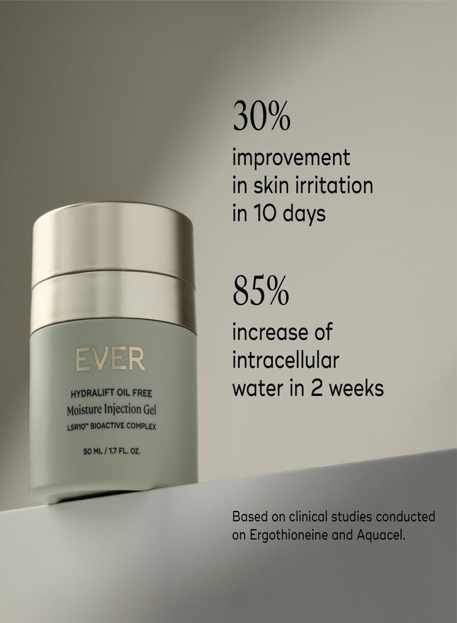 كريم إيفر الليلي المجدد للبشرة الدهنية، خالٍ من الزيوت - يحتوي على باكوشيول، وحمض الهيالورونيك، وببتيدات LSR10™ لتنعيم الخطوط الدقيقة، واستعادة مرونة البشرة، ومرطب غير كوميدوغينيك - 1.7 أونصة سائلة - Image 4